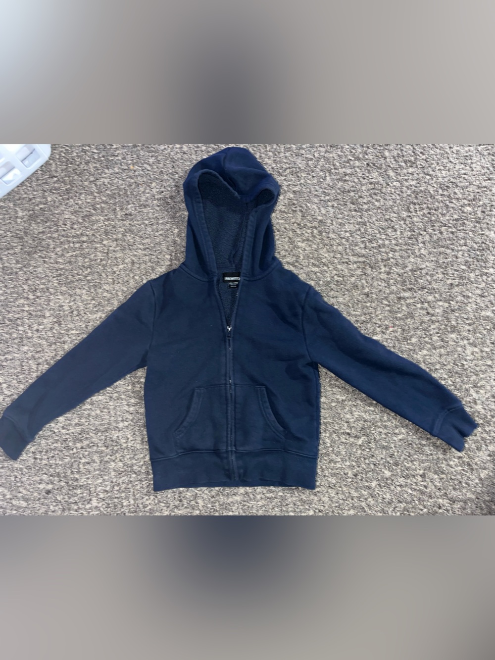 Joe Boxer Navy Full-Zip Hooded Sweatshirt for boys M 7/8